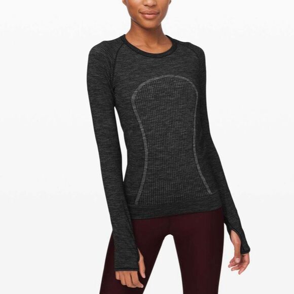 Lululemon Swiftly Wool Pullover long sleeve top Size 4‎ - Picture 1 of 9